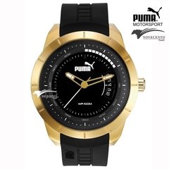 PUMA PU104191001 GAUGE negro & dorado