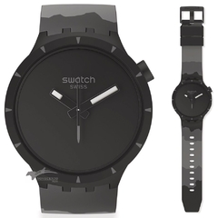 SWATCH SB03B110 BIG BOLD BIOCERAMIC BASALT