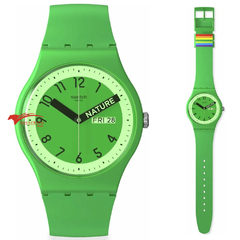 SWATCH SO29G704 PROUDLY GREEN