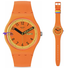 SWATCH SO29O700 PROUDLY ORANGE