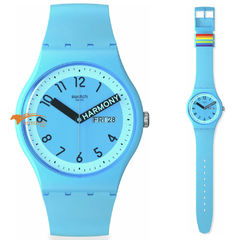 SWATCH SO29S702 PROUDLY BLUE