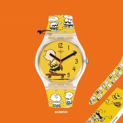 SWATCH SO29Z101 POW WOW - comprar online