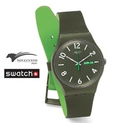 SWATCH SUOG706 BACKUP GREEN