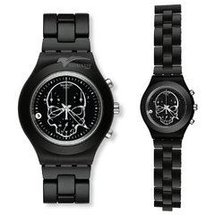 SWATCH SVCF4001AG FULL BLOODED black SKULL - comprar online