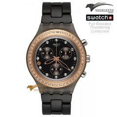 SWATCH SVCM4008AG STONEHEART BLACK