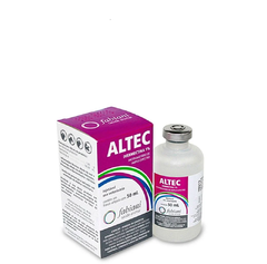 ALTEC - IVERMECTINA a 1% 50 ml é um antiparasitário injetável para bovinos, ovinos, caprinos e suínos. Atuado no combate das vermes carrapatos e outros