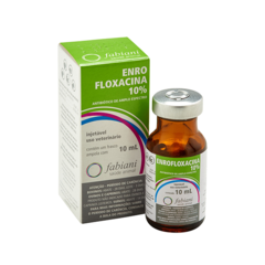 ENROFLOXINA 10% 10 ML (Antibiótico de amplo espectro)