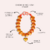 Choker ~ Big Love Orange ~ - comprar online