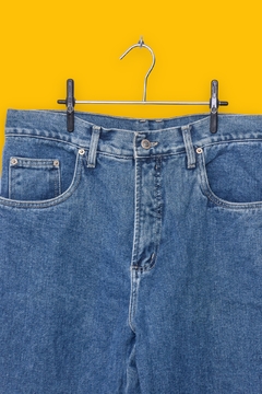 mom jeans indigo blue - loja online