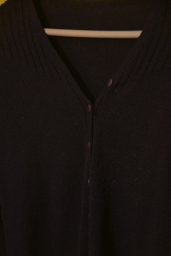 (M) Cardigan preto - loja online