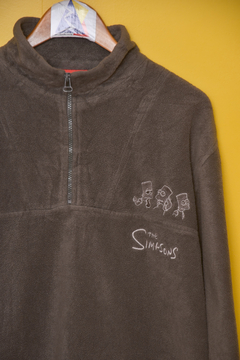 (G) Fleece vtg Simpsons na internet