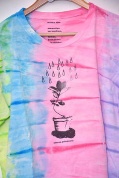 Camiseta Poesia Tie Dye - loja online