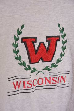 (M) Moletom vtg Wisconsin - 3 brechó