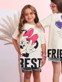 T-shirt Duas Amigas Minnie na internet