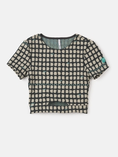 BLUSA JACQUARD GRID I AM AUTHORIA na internet