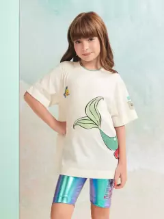 T-shirt Sereia Ariel - comprar online