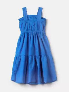 Vestido Bordado Azul - comprar online