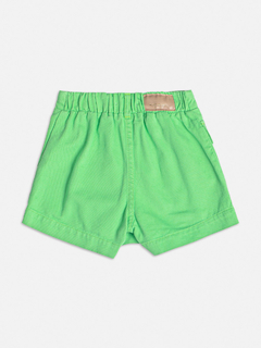 shorts saia de sarja com bolso momi - comprar online