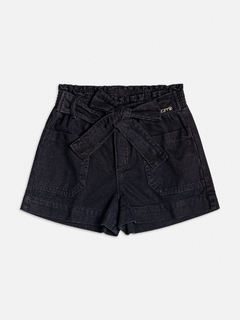 SHORTS DE SARJA COM FAIXA Momi