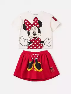 Conjunto Vermelho da Minnie Mouse Anime