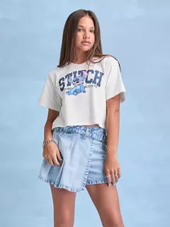 T-SHIRT OFF WHITE DO STITCH Iam