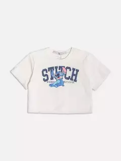 T-SHIRT OFF WHITE DO STITCH Iam - comprar online