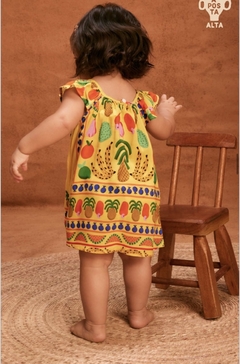 VESTIDO BEBE LENCO Fabula - comprar online