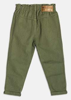 CALÇA SARJA COM BOLSOS Momi VERDE MILITAR - comprar online