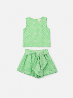 CJ BLUSA/SHORT Anime VERDE APPLE MINT - comprar online