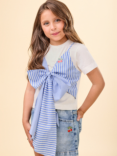 BLUSA COM REGATA LISTRADA Anime