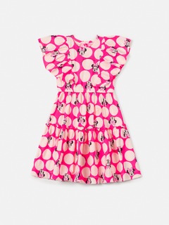 Vestido Minnie Rosa poa - Anime