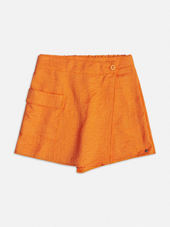 Short saia tecido Laranja IAM authoria