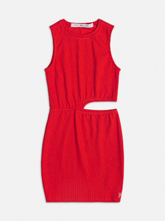 VESTIDO MALHA VERMELHO IAM AUTHORIA