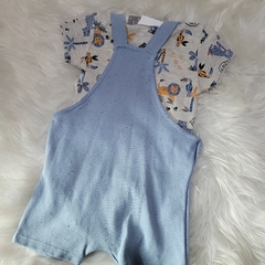 Conjunto body /jardineira Safari - comprar online