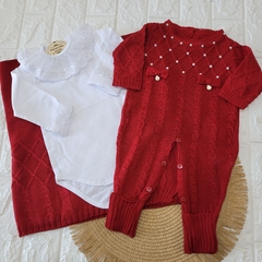 Saída de maternidade em tricô - comprar online