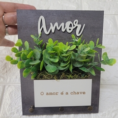 Porta chaves com nicho Amor - comprar online