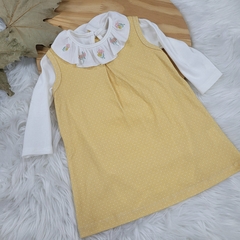 Conjunto vestido com body