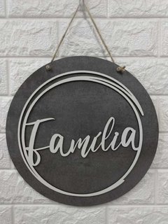 Placa Família