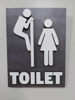 Placa Toilet Nimbus