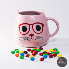 Caneca Gato Nerd