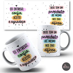 Caneca entrego, confio...