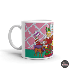 Caneca Natal Simpsons