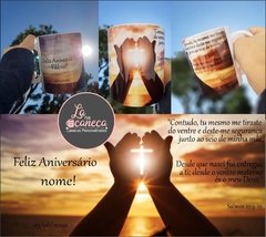 Feliz Aniversário com Salmo Personalizada