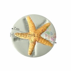 Molde de Silicona N°017: Estrella de Mar Mediana - comprar online