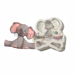 Molde de Silicona N°198: Elefante - comprar online