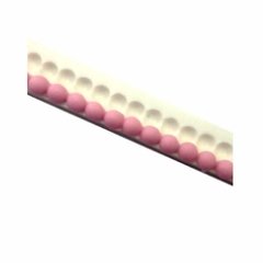 Molde de Silicona para Guardas N°G007: Perlas Chicas (4mm)
