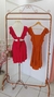 Vestido de Manguetinha de Babado c/ Lástex nas Costas - comprar online