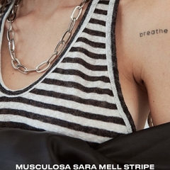 Musculosa Sara Mell Stripe - comprar online