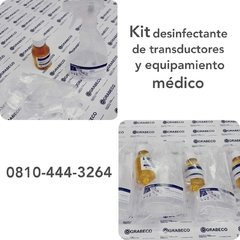 Kit desinfectante para equipamiento médico y transductores ecográficos en internet