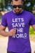 T-SHIRT LAUHUNA LETS SAVE - comprar online